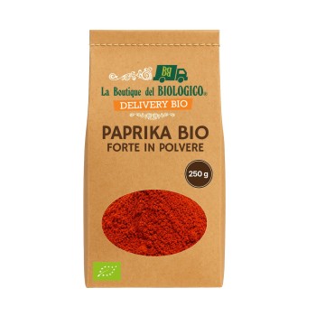 Paprika forte in polvere bio 250 g