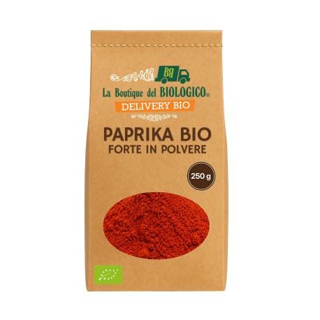 Paprika forte in polvere bio 250 g