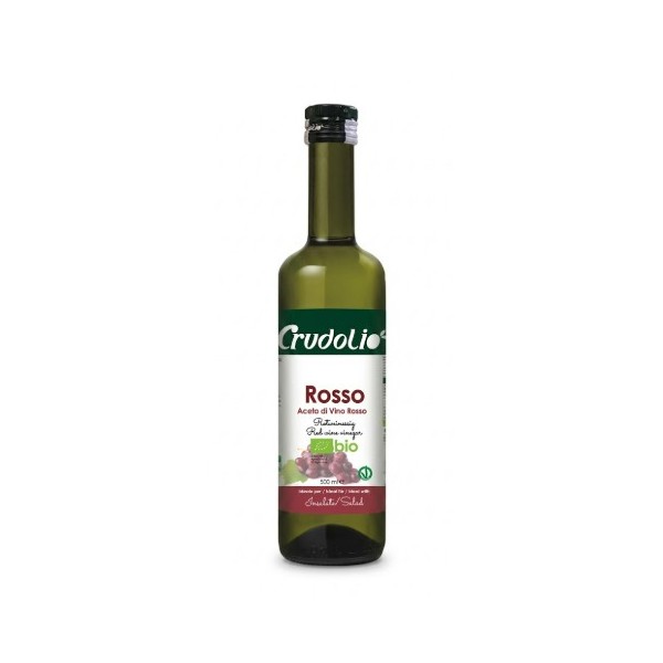 Aceto di Vino Rosso Biologico 500ml Crudolio
