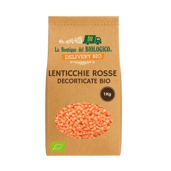 Lenticchie rosse decorticate bio 1 Kg