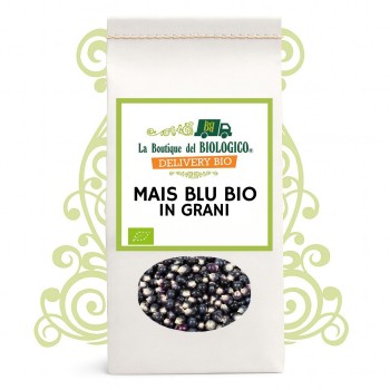 Mais blu bio in grani per popcorn 500 g