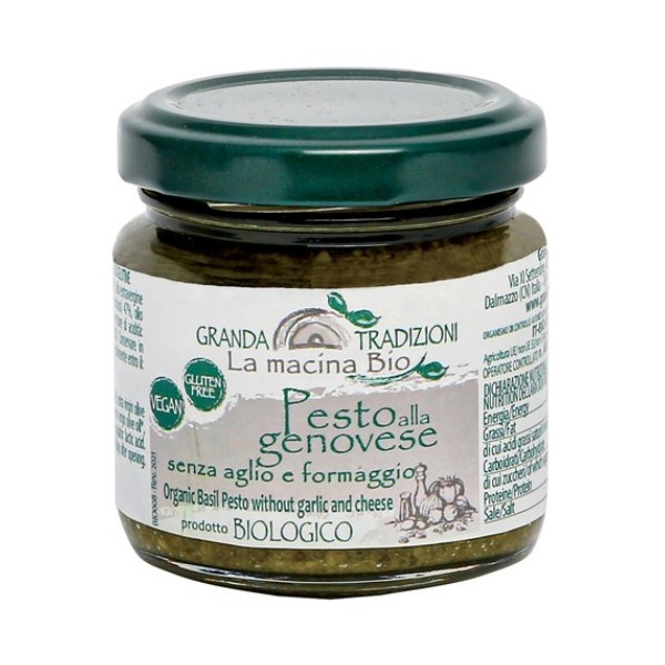 Pesto alla genovese vegan bio 85 g La Macina Bio