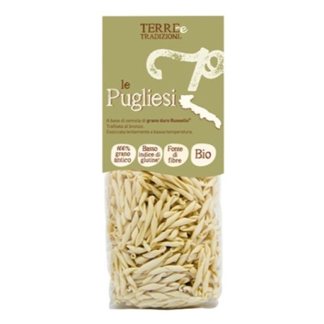 Cavatelli di semola di Russello bio 400 g "Le Pugliesi" - Terre e Tradizioni