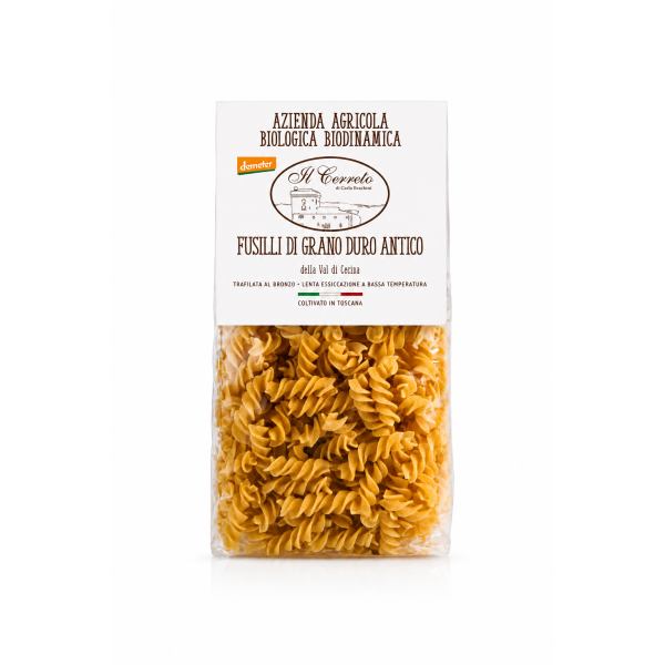Fusilli di grano duro antico bio Il Cerreto 500 g