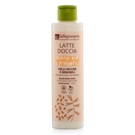 Latte doccia pelli secche e sensibili La saponaria 200 ml