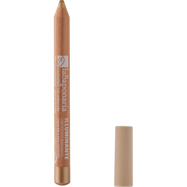 Illuminante viso e occhi oro champagne La saponaria