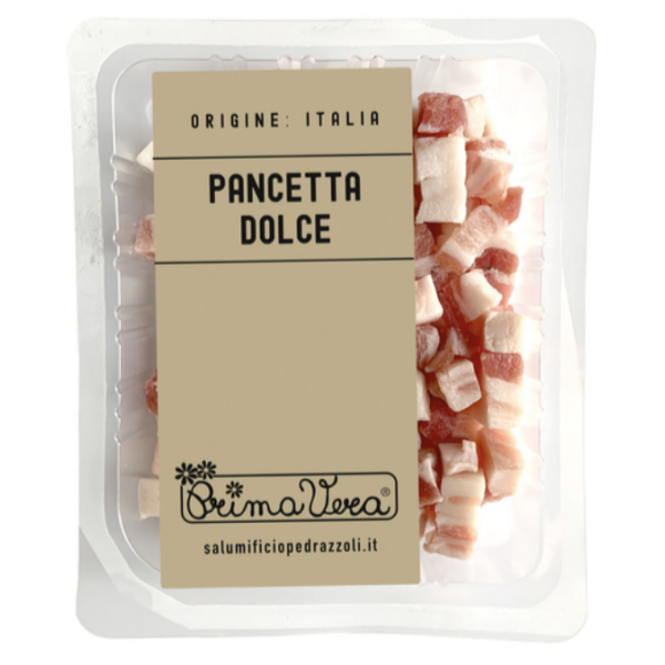 Pancetta cubettata bio 100 g Primavera