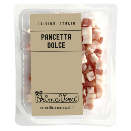 Pancetta cubettata bio 100 g Primavera