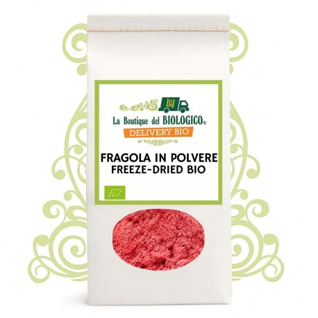 Fragola in polvere bio freeze-dried 50 g