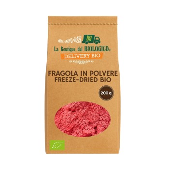Fragola in polvere bio freeze-dried 200 g