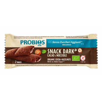 Snack dark al cacao e nocciole bio 25g Probios