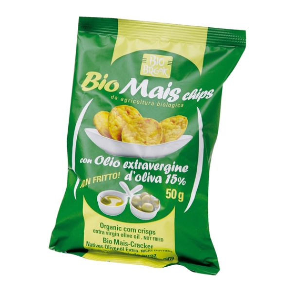 Chips di Mais biologiche 50 g Bio Break