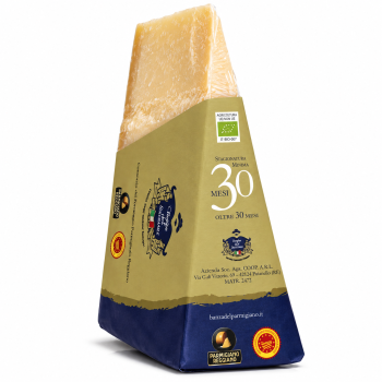 Parmigiano reggiano almeno 30 mesi 500gr bio