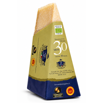 Parmigiano reggiano bio stagionato almeno 30 mesi 300gr