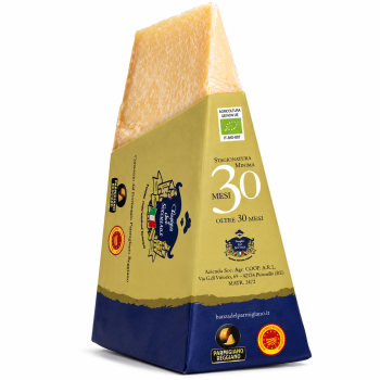 Parmigiano reggiano almeno 30 mesi 1kg bio CONFEZIONE RIS