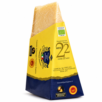 Parmigiano reggiano 300gr stagionato almeno 22 mesi bio