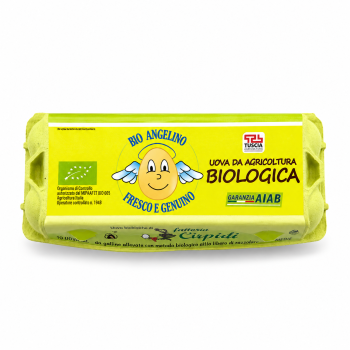 Uova biologiche 10 pz Fattoria Cupidi