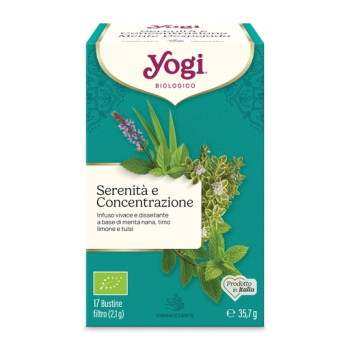 Infuso serenità e concentrazione bio Yogi Tea