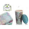 Lunchbox in bamboo "Around the world"+BioTazza termica"Around the world"++tisana Valverbe bio