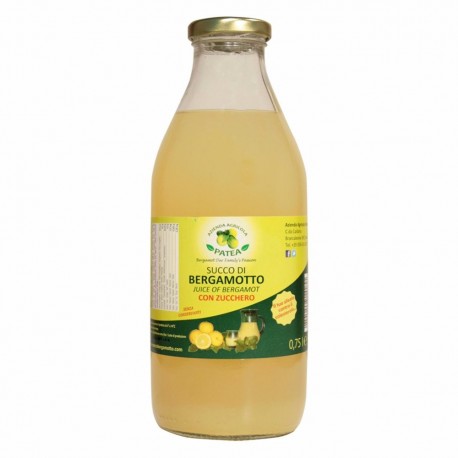 Succo di bergamotto puro 200ml bio