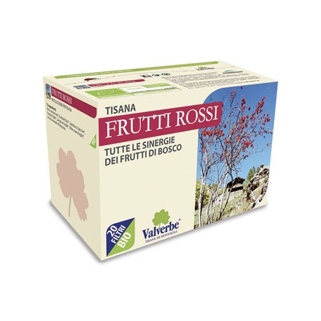 Infuso di frutti rossi bio Valverbe 30 g