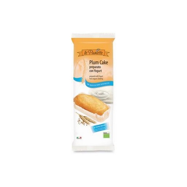 Plum cake con yogurt bio 6x33 g