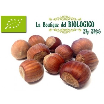 Nocciole in guscio bio varietà tonda Gentile Romana 100 g (SFUSE)