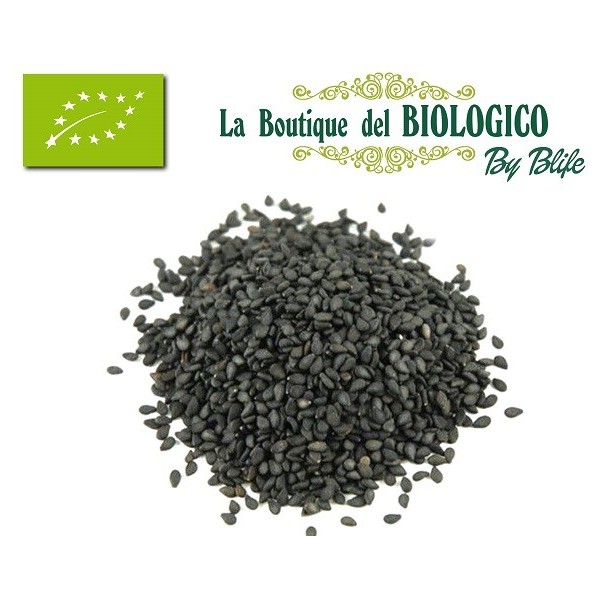 Semi di sesamo nero bio 100 gr (SFUSO)