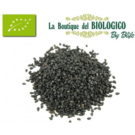 Semi di sesamo nero bio 100 gr (SFUSO)