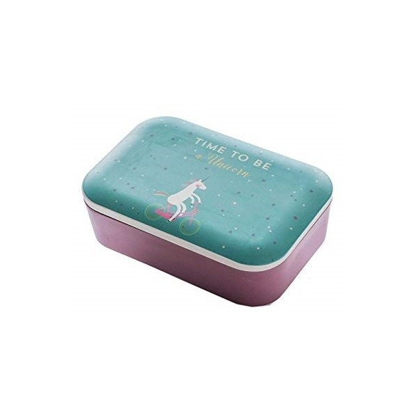 Lunchbox "Unicorn"+bevanda riso e cicco 250ml bio+barretta cacao crudo bio