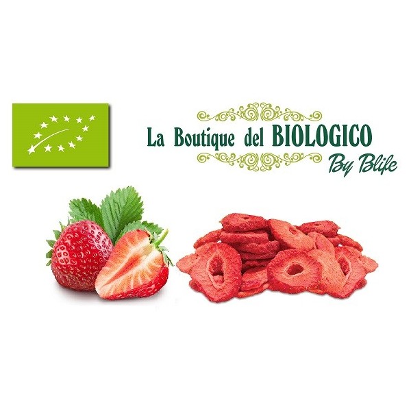 Chips di fragola bio 25 g (SFUSO)