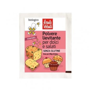 Polvere lievitante per dolci e salati 2x9g bio