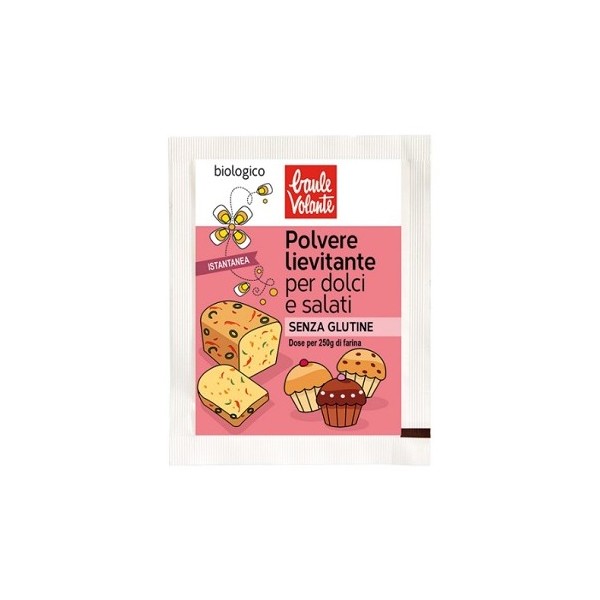 Polvere lievitante per dolci e salati 2x9g bio