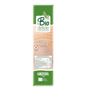 Arrosto di pollo affettato bio 80 g Golfera
