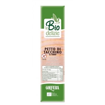 Petto di tacchino al forno preaffettato bio 80 g Golfera