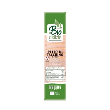 Petto di tacchino al forno preaffettato bio 80 g Golfera