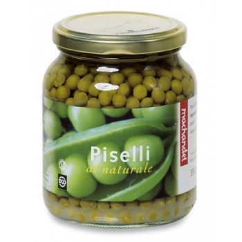 Piselli al naturale in barattolo di vetro 350 g  bio