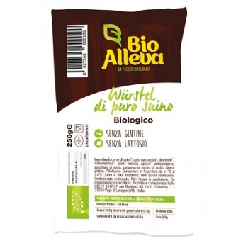 Wurstel di suino bio 250 gr Bio Alleva