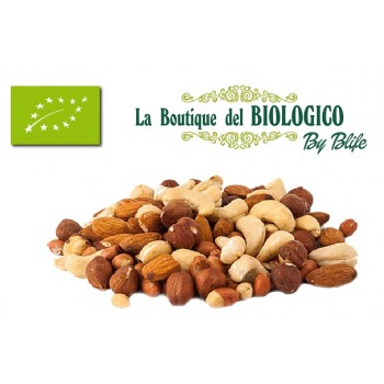 Mix frutta secca plus bio (uvetta bio, nocciole bio, anacardi bio, mandorle bio) 100gr SFUSO