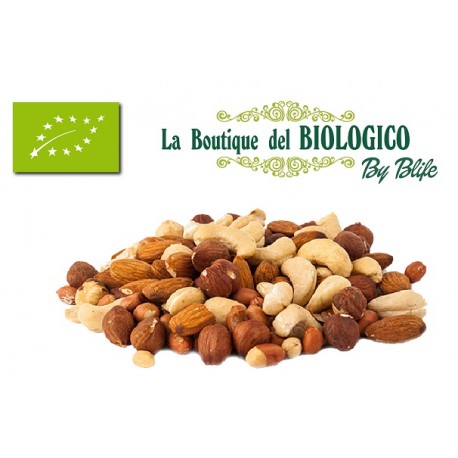 Mix frutta secca plus bio (uvetta bio, nocciole bio, anacardi bio, mandorle bio) 100gr SFUSO