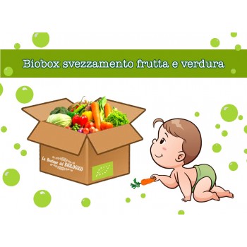 Box Bio svezzamento frutta e verdura (3 Kg circa)