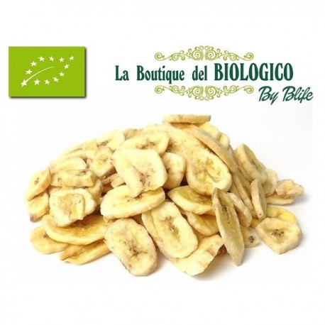 Banane chips bio senza zucchero 50 g (SFUSE)