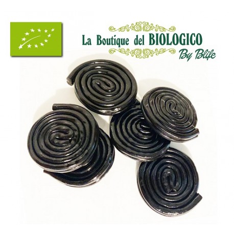Rotelle di Liquirizia bio 25 g (sfuse) Italia