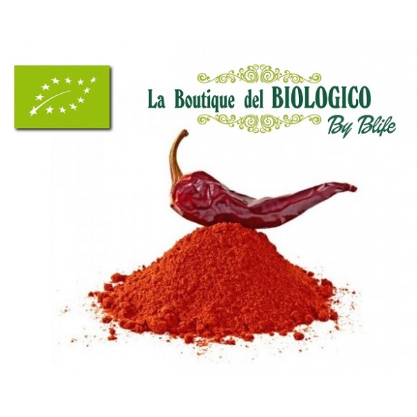Peperoncino in polvere bio Sfuso 25g