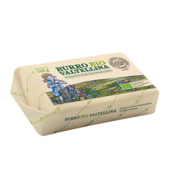 Burro bio valtellina Latteria chiuro 125 g