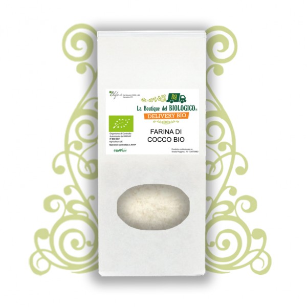 Farina di cocco bio (Cocco Rapè) 250 g