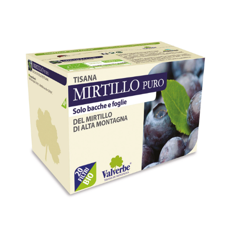 Tisana mirtillo puro Bio 30 g