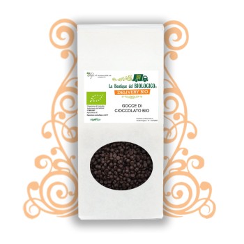 Gocce di cioccolato fondente bio 1 Kg