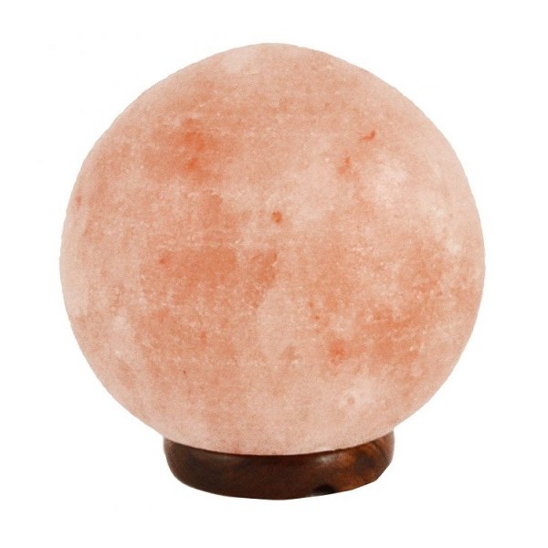 Lampada sferica di sale rosa himalayano (3Kg)