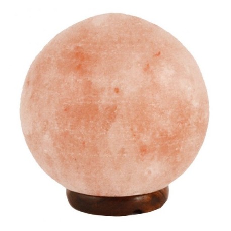 Lampada sferica di sale rosa himalayano (3Kg)